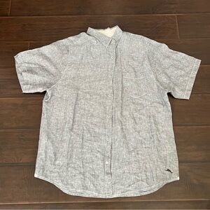 Tommy Bahama Gray Casual Button Down Shirt
